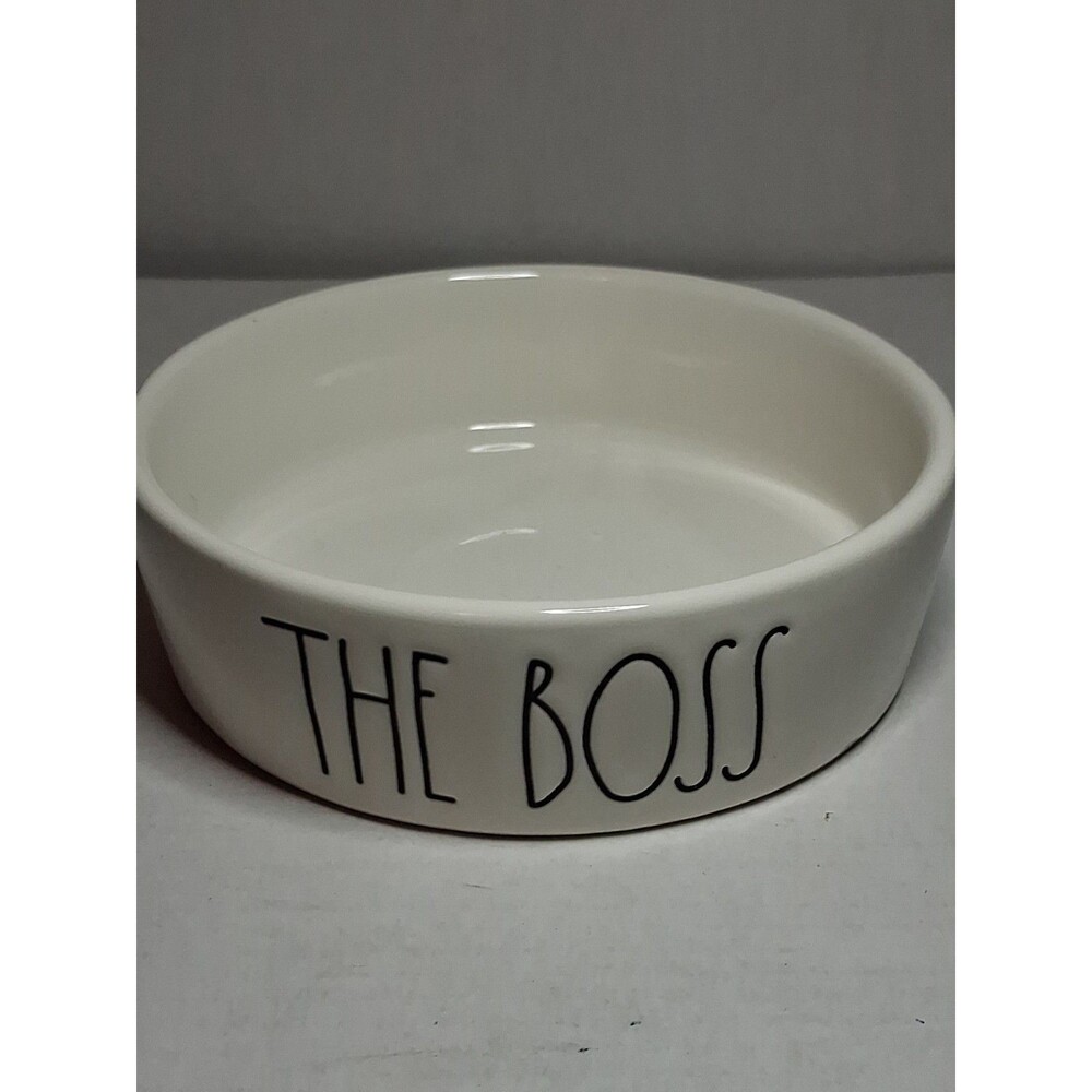 Rae Dunn " The Boss " Cat Bowl